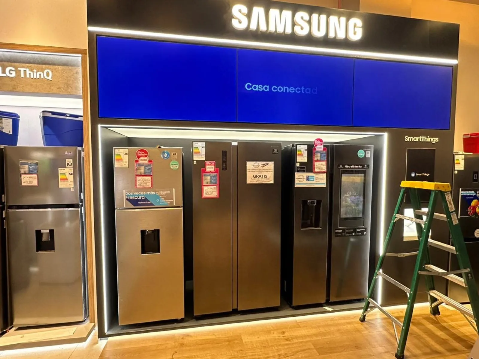 Corner de electrodomésticos conectados, Corner Samsung